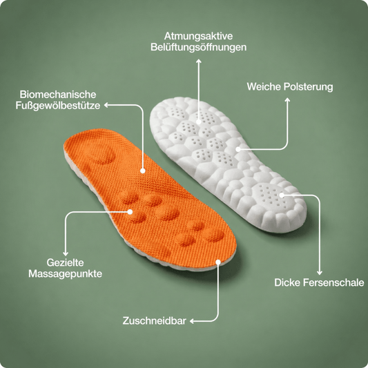Ivoleo Sohlera – Innovative Massagesohle belebt müde Füße sofort