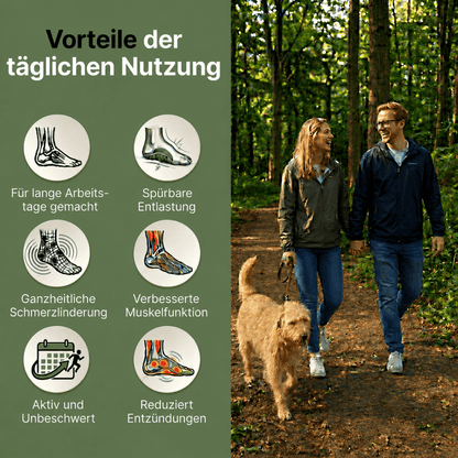Ivoleo Sohlera – Innovative Massagesohle belebt müde Füße sofort